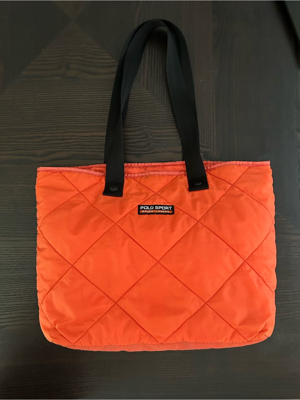 POLO SPORT RALPH LAUREN QUILTED TOTE RARE COLOR